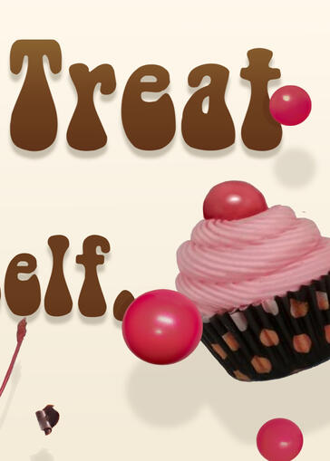 sample cupcake poster